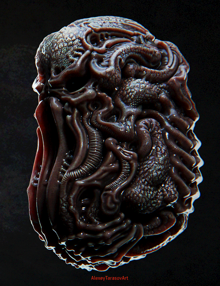   Cthulhu   Blender 3D, 3D , , , Blender, Game Art, , YouTube, 