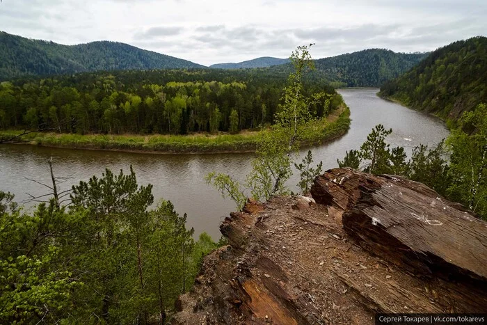 The Mana River, its loops and rocks (Krasnoyarsk) - My, Siberia, Hike, Camping, Mana, Krasnoyarsk, Krasnoyarsk region, Tourism, Leisure, Longpost, Series Krasnoyarsk Territory from Edge to Edge