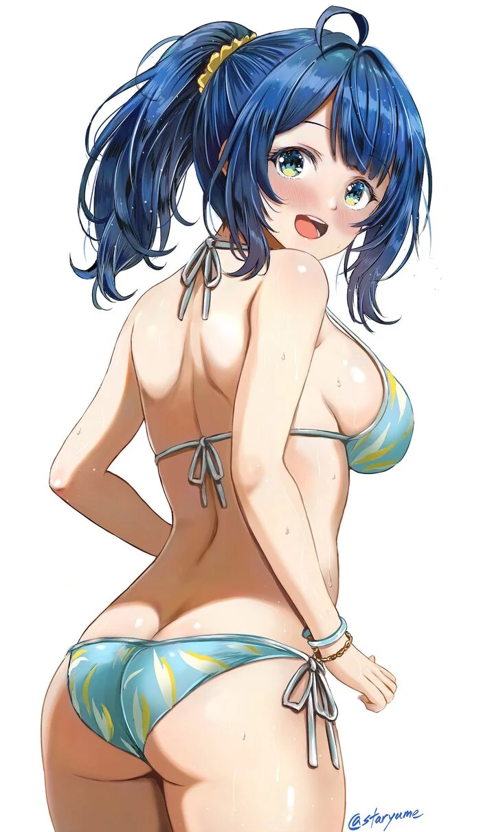 Anna Yanami - Anime art, Anime, Girls, Swimsuit, Bikini, Yanami Anna, Make Heroine ga Oosugiru!