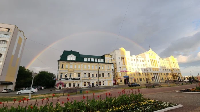 Saransk - Rainbow, Thunderstorm, Sky