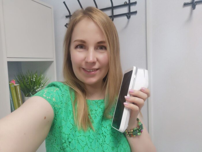 Первое селфи внутри детского центра