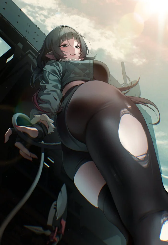 Jane Doe - Anime art, Anime, Zenless Zone Zero, Jane Doe (zzz), Twitter (link)