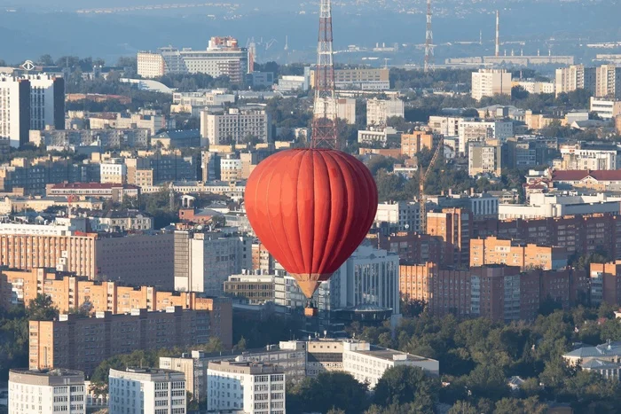 Volga Fiesta - My, Aeronautics, Balloon, Nizhny Novgorod, Oka, Nizhny Novgorod Kremlin, The festival, Cities of Russia, Longpost