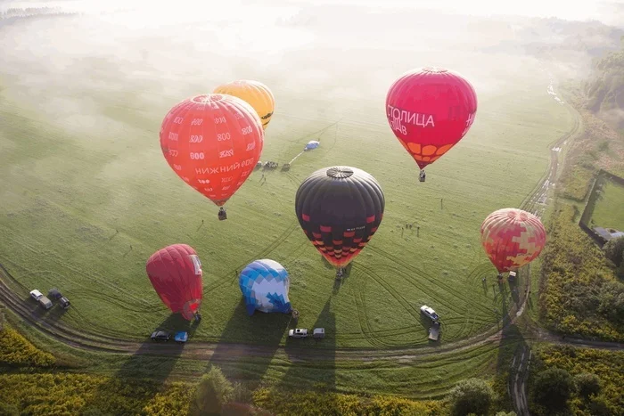 Volga Fiesta - My, Aeronautics, Balloon, Nizhny Novgorod, Oka, Nizhny Novgorod Kremlin, The festival, Cities of Russia, Longpost
