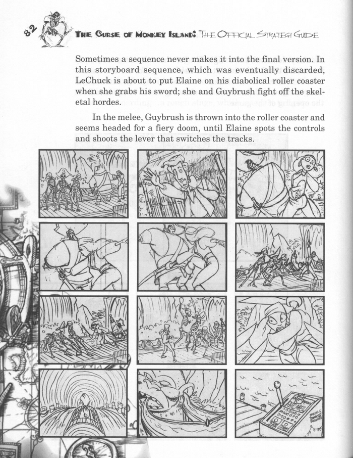 Раскадровки для ролика, которые попали в «Официальное руководство пользователя»