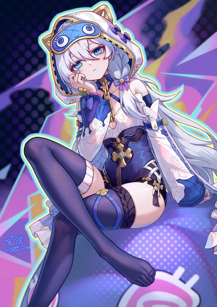 Theresa - Anime Art, Аниме, Honkai Impact, Theresa Apocalypse, Длиннопост