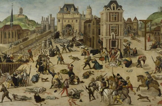 A massacre of Catholics against Protestant Huguenots began in Paris - St. Bartholomew's Night - My, Bartholomew night, Paris, Catholic, Massacre of a person, Massacre, Queen, Catherine de Medici, Massacre, Murder, Negative