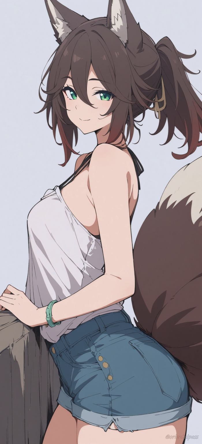  Anime Art, , , , Honkai: Star Rail, Tingyun (Honkai: Star Rail), , Animal Ears,  , 