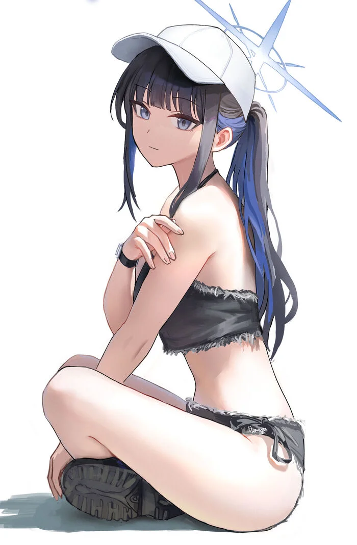 Saori - Anime art, Anime, Girls, Games, Blue archive, Joumae Saori, Shorts