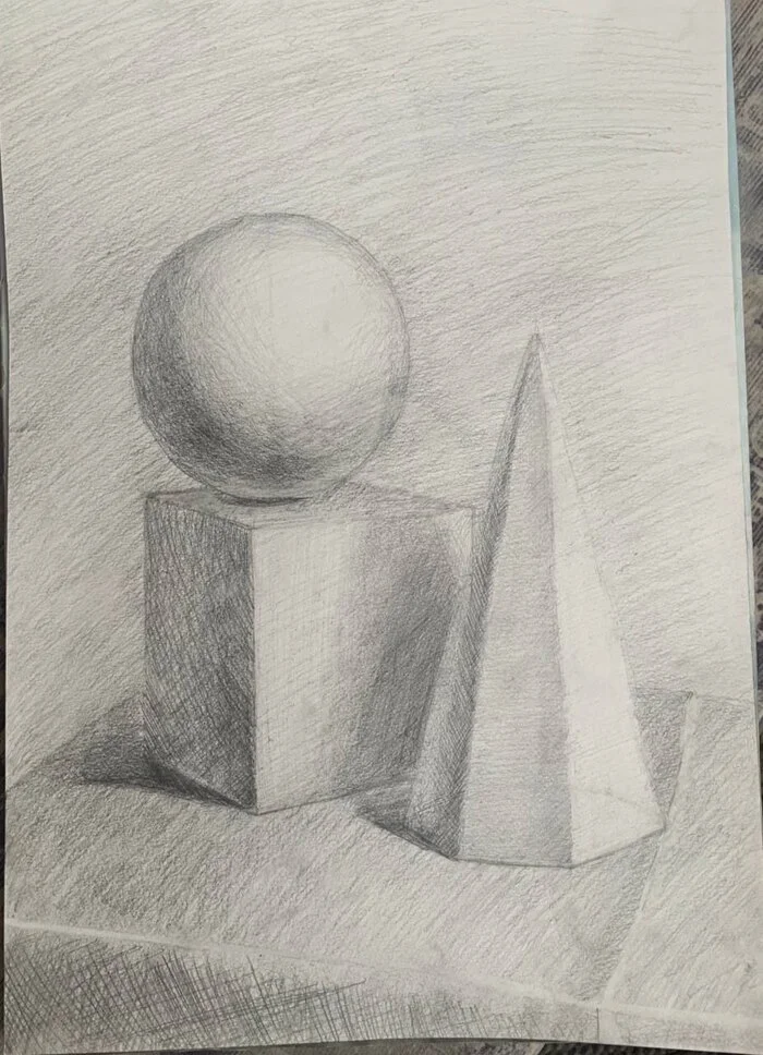 I show the student’s drawing. Applying to become an animator - My, Advice, Beginner artist, Artist, Painting, Pencil drawing, Academic Drawing, Admission to the University