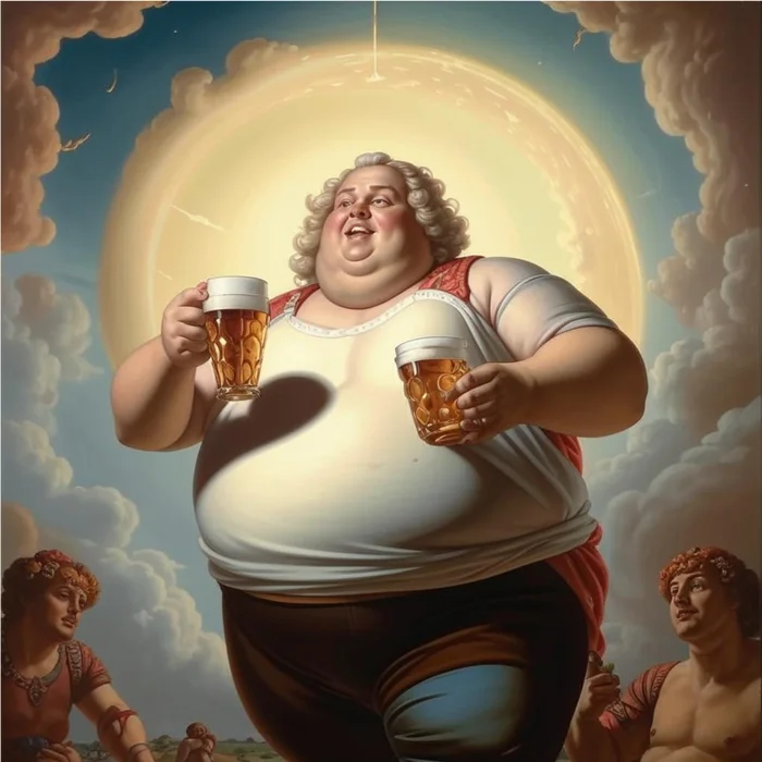 The story of Saint Skufuil, the patron saint of family men - My, Religion, Wisdom, Skufs, Chatgpt
