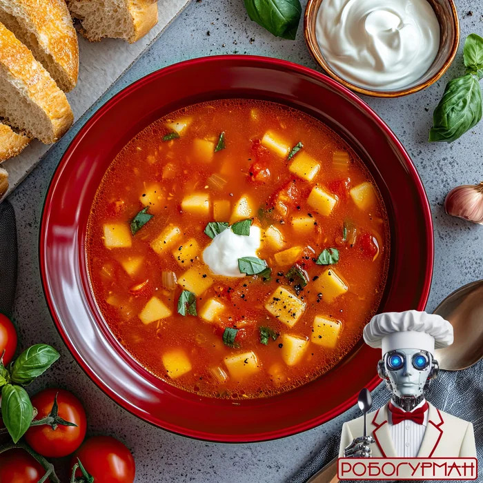 Minestrone - My, Cooking, Food, Products, Nutrition, Soup, Recipe, Tomatoes, Minestrone, Longpost