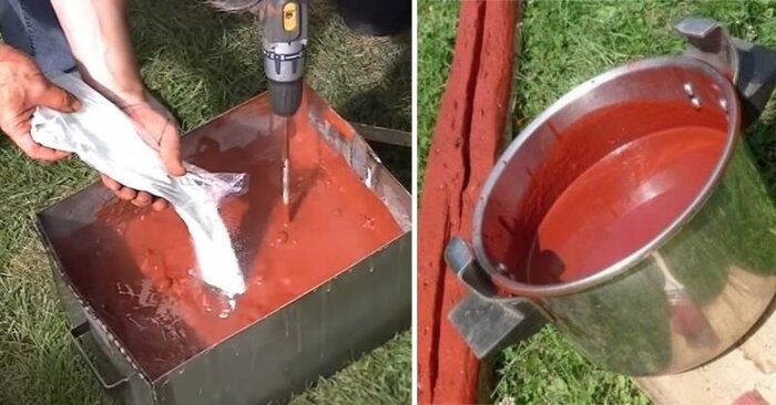 Финская вечная краска для забора