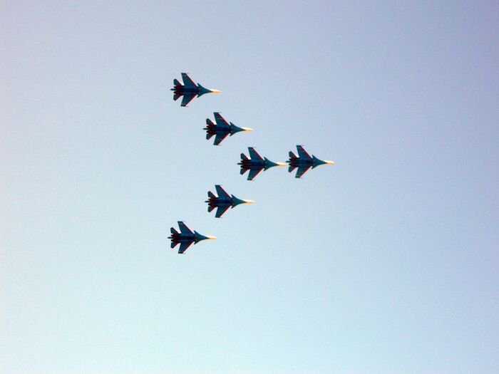 Russian knights in the sky of Ulan-Ude - My, Military aviation, Russian Knights, Fighter, Military equipment, Longpost