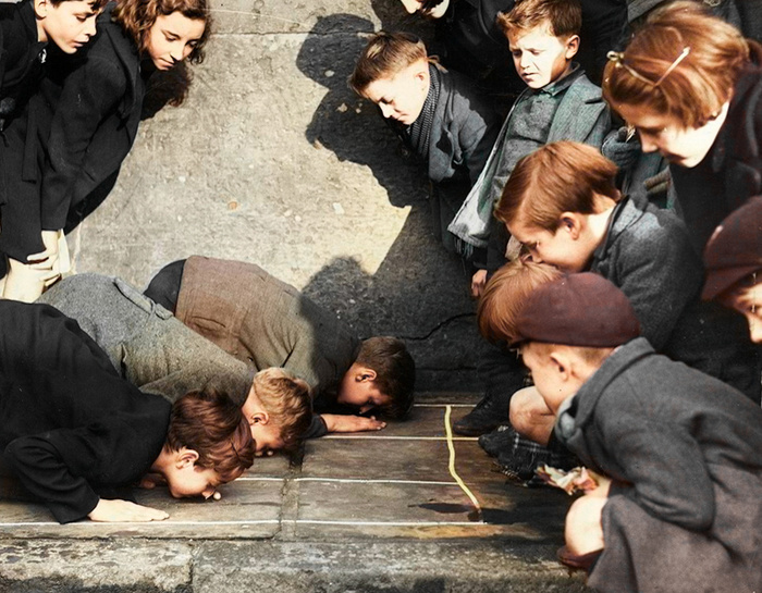 Любопытные фотографии из прошлого Великобритании. 20 раскрашенных фотографий ХХ века. Часть IV Историческое фото, Старое фото, Фотография, Великобритания, 20 век, 19 век, Колоризация, Длиннопост