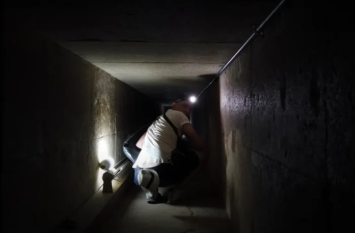 Virtual journey inside the Cheops pyramid. What does it look like inside - My, History (science), Ancient Egypt, Pyramid of Cheops, Informative, Video, Soundless, Longpost, Series Virtual Travel