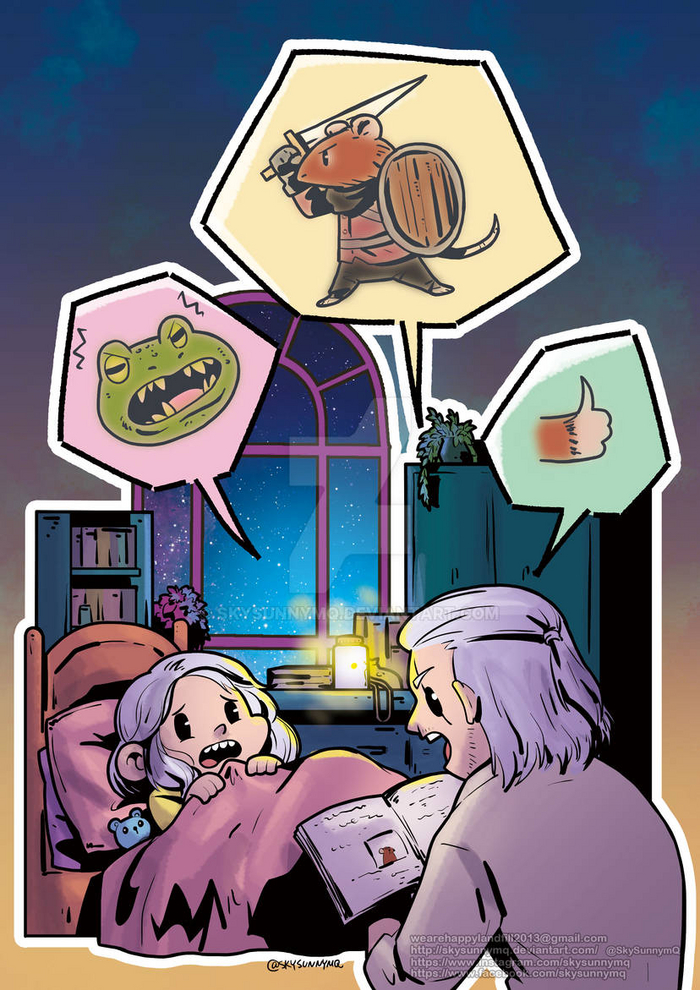 Ведьмачьи сказки на ночь