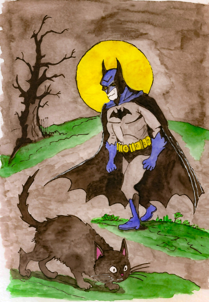 Говорят, если черная кошка перебежит тебе дорогу, это к несчастью...