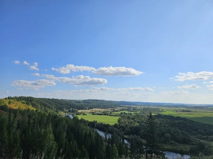 Urzhum - My, Urzhum, Kirov region, River, Nature, Forest, Field, Russia