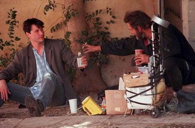 Keanu Reeves has been friends with homeless people since at least 1997. Why? - Keanu Reeves, Life stories, Actors and actresses, A wave of posts