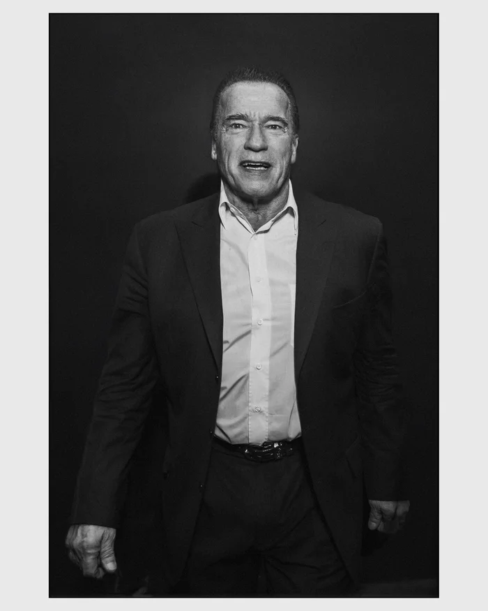 6 years ago I photographed Arnold Schwarzenegger when he came to Russia for a business forum - My, Arnold Schwarzenegger, The photo, Portrait, Actors and actresses