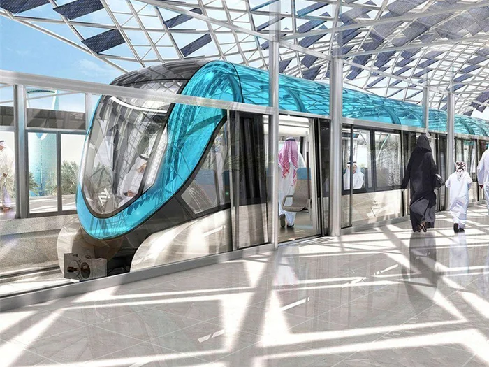 Saudi Arabia has completed construction of the metro - My, Energy (energy production), Energy, Electricity, Technics, Metro, Riyadh, Saudi Arabia, A train, Translated by myself, Telegram (link), Longpost