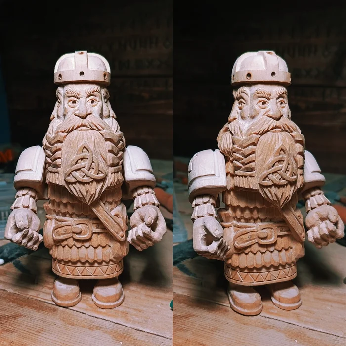 Wood carving - My, Wood carving, Woodworking, Slavic mythology, Handmade, Needlework without process, Longpost