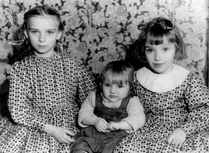 Three sisters (once upon a time) - My, It Was-It Was, The photo, Three sisters, Longpost, A wave of posts