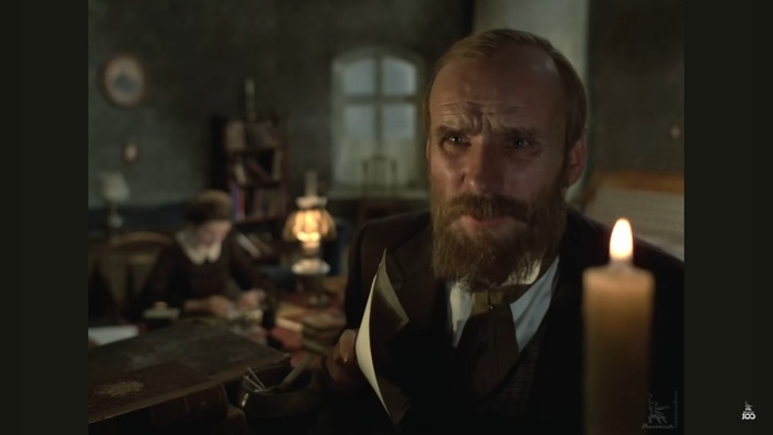 В роли Ф.М. Достоевского