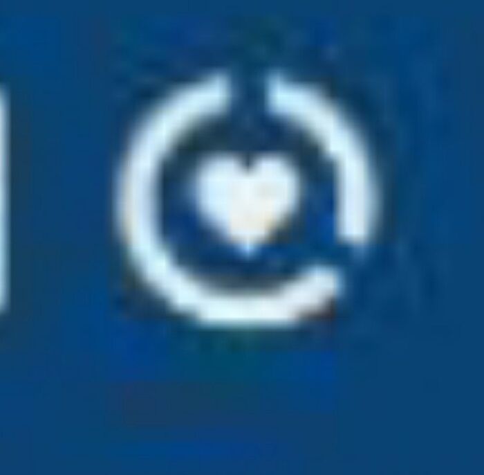 Уведомление в виде сердечка