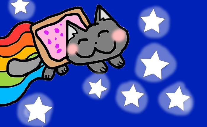      nyan cat Nyan Cat,  , Catgeeks, YouTube, , , 