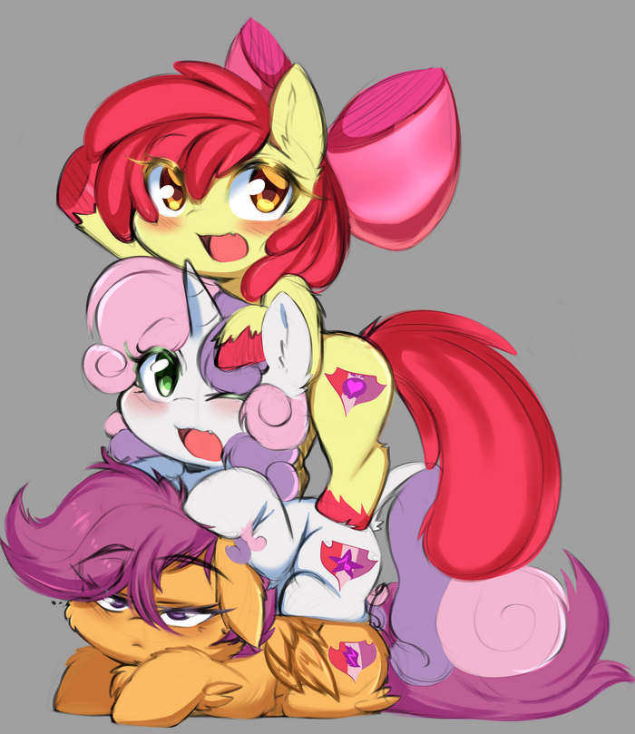  My Little Pony, Scootaloo, Applebloom, Sweetie Belle