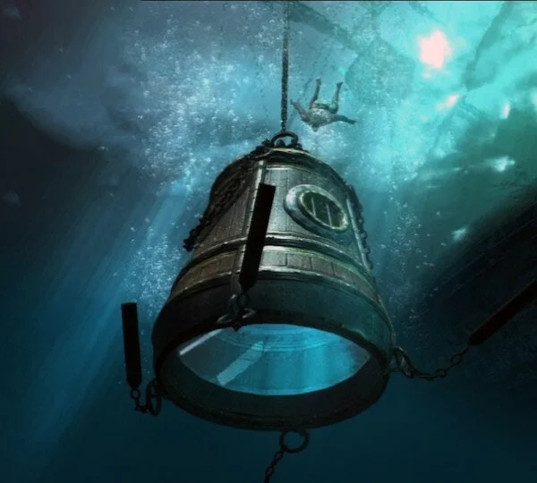 Underwater bells - Sea, Fleet, Ancient world, Diver