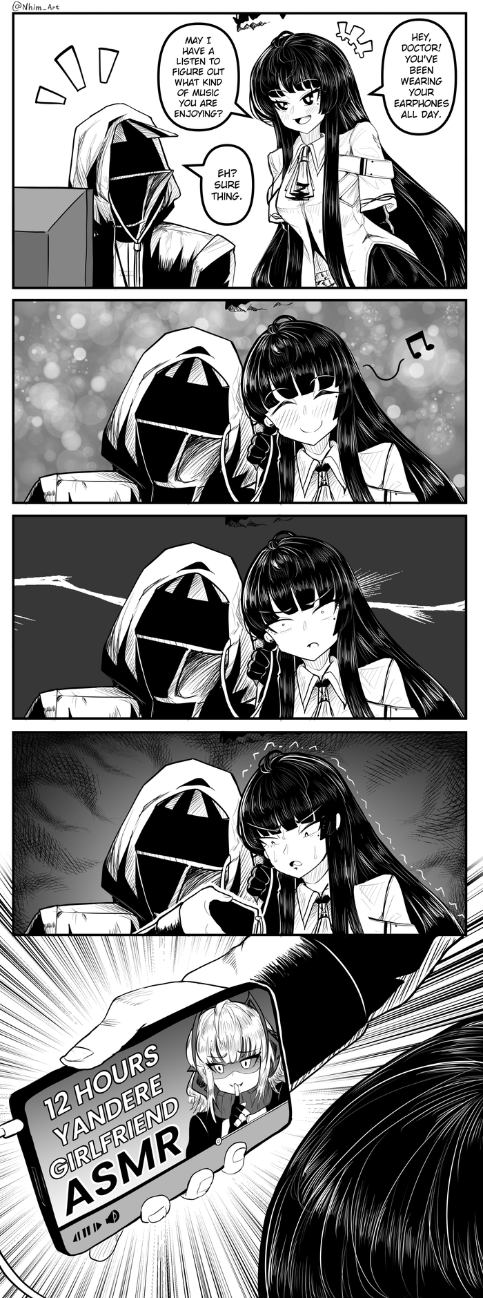    Anime Art, , Arknights, Doctor (Arknights), Virtuosa (Arknights), , W (Arknights), , , 
