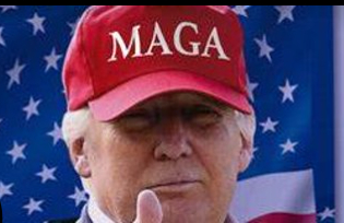 Why does Trump wear a maga cap? OH what??? HUTCH???? - Question, Ask Peekaboo