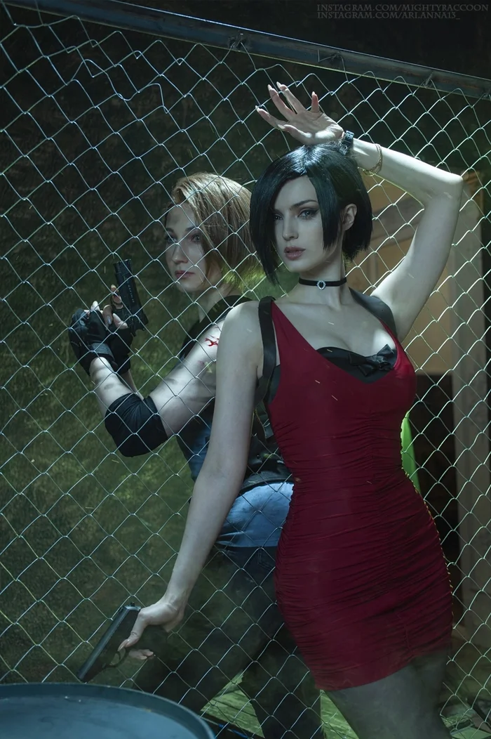 Джилл Валентайн(Jill Valentine) & Ada Wong(Ада Вонг) | Персонажи серии игр Resident Evil - Косплей, Ada Wong, Jill Valentine, Resident Evil, Capcom, Компьютерные игры, Фотография, ВКонтакте (ссылка), Длиннопост