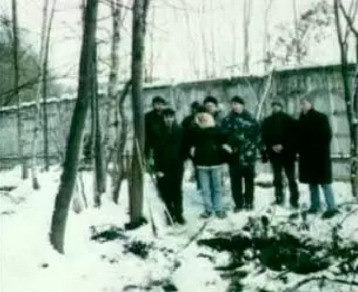 Фото со следственного эксперимента