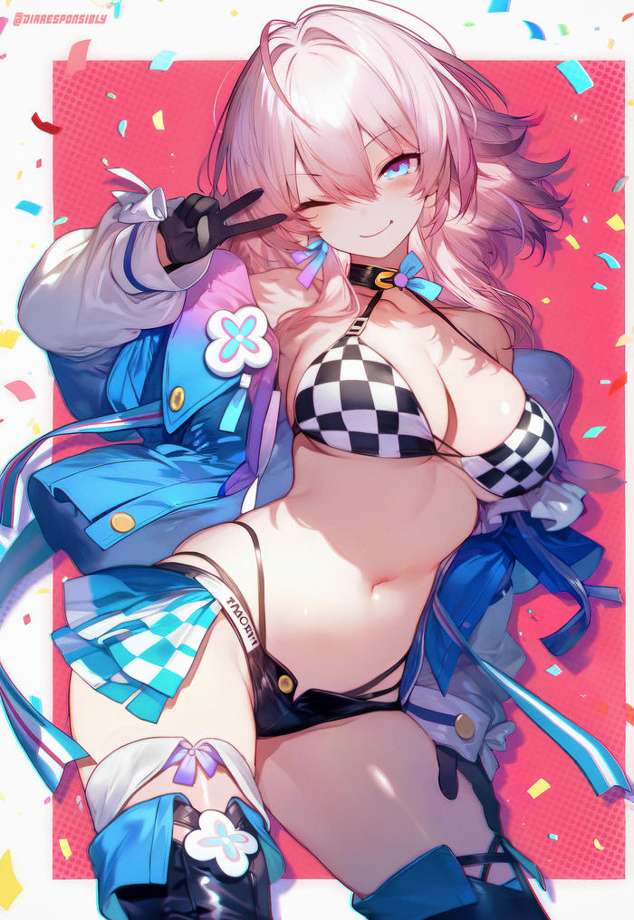 Honkai Star Rail #004 , Anime Art, Honkai: Star Rail, March 7th (Honkai: Star Rail), ,  , , , , 