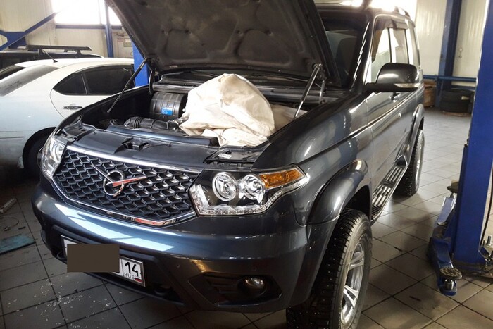 �������� ������ ������������ ������ ���������� �UAZ Patriot�, ����� �� ����������� �������� �� ���������� ���� ���