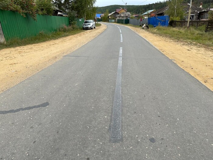 Самая узкая двухполосная дорога в ГО «Якутск»