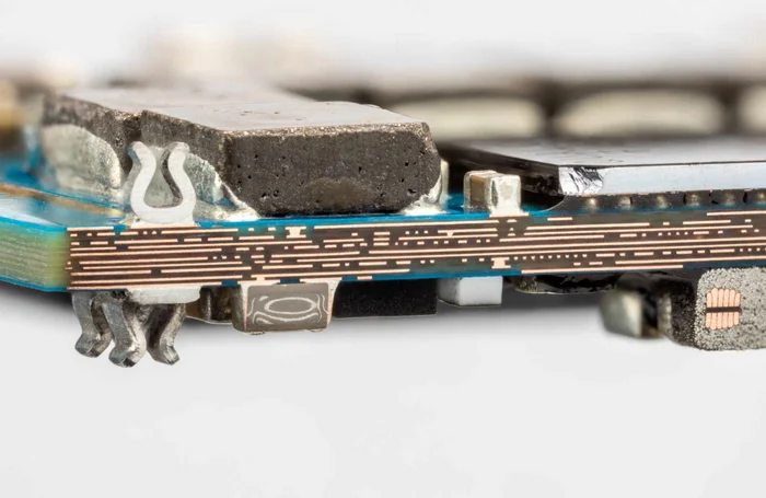 Sectional view of motherboards and microcircuits. Amazing sight - Electronics, Motherboard, Radio amateurs, Radio electronics, Radio engineering, Radio parts, Computer hardware, Longpost, Repeat