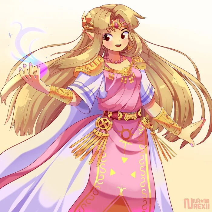 Princess Zelda - The legend of zelda, Princess zelda, Art