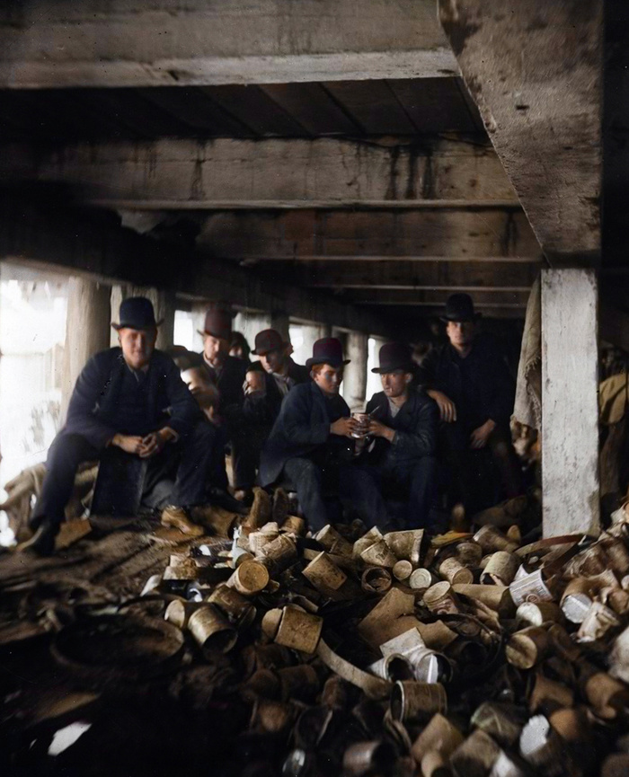 Подборка интересных и необычных фотографий из США. 20 раскрашенных фотографий ХХ века. Часть VI Старое фото, Фотография, Колоризация, США, 20 век, Историческое фото, 19 век, Длиннопост