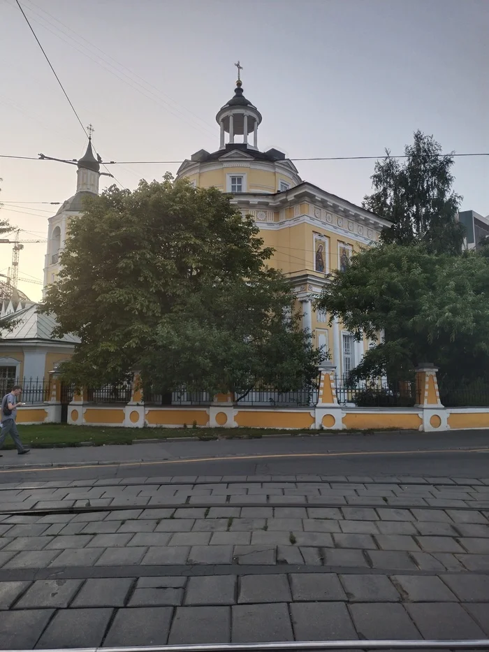 Church of Metropolitan Philip - My, Moscow, Architecture, Temple, Church, Mobile photography, Longpost