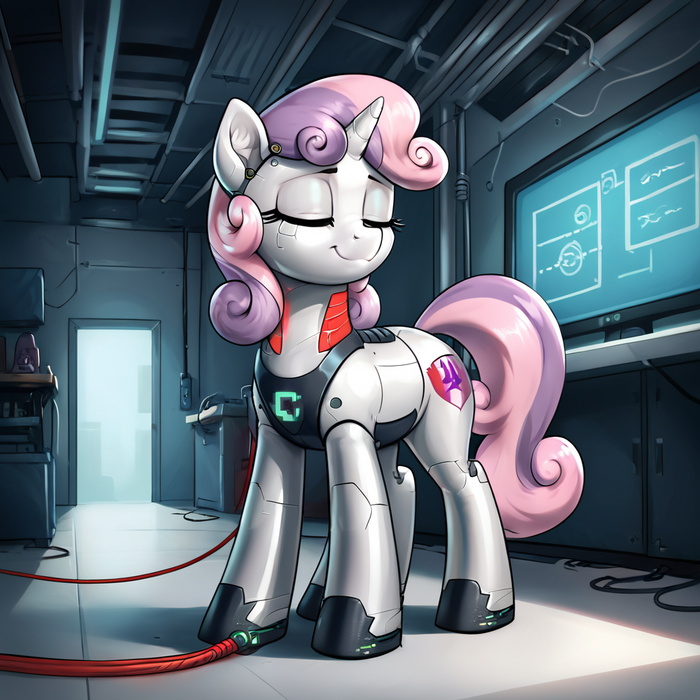 Sweetie Bot!  , My Little Pony, Ponyart, Sweetie Belle, Sweetie Bot, 