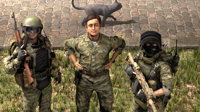 "Тетя Свет! А Витя пойдёт на штурм?"