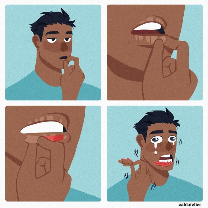 Сухая кожа губ: как справиться с помощью одной ...