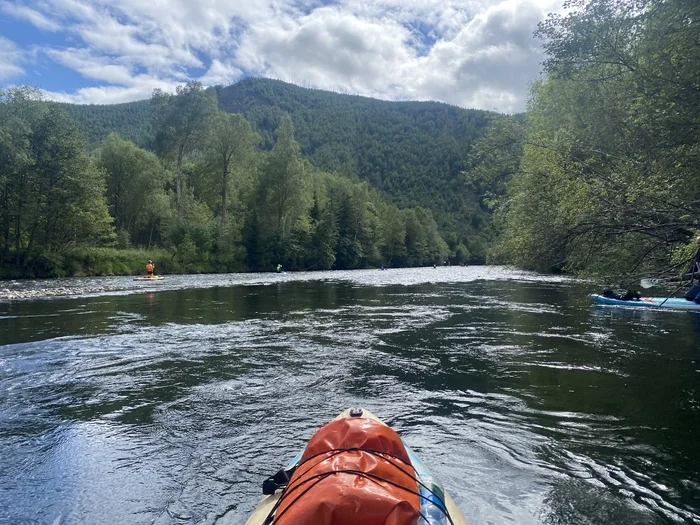 Rafting on the Gobilly River (previous) - My, Alloy, River rafting, SUPsurfing, Mountain river, Travels, Nature, wildlife, The nature of Russia, Дальний Восток, Khabarovsk region, Surfboard, Video, Longpost