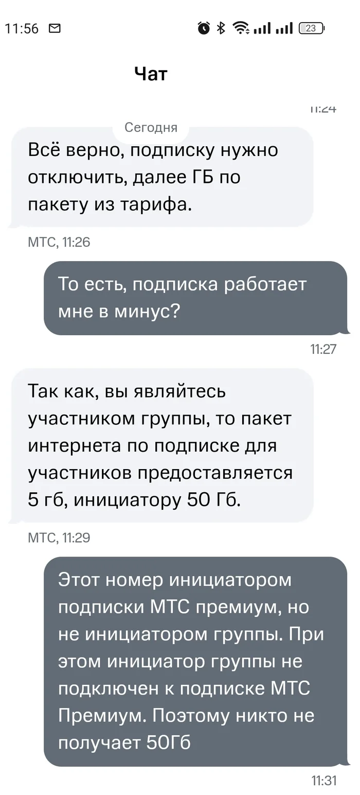 Bonuses of MTS Premium subscription - My, MTS, Negative, Support service, MTS services, Paid subscriptions, Cellular operators, Longpost