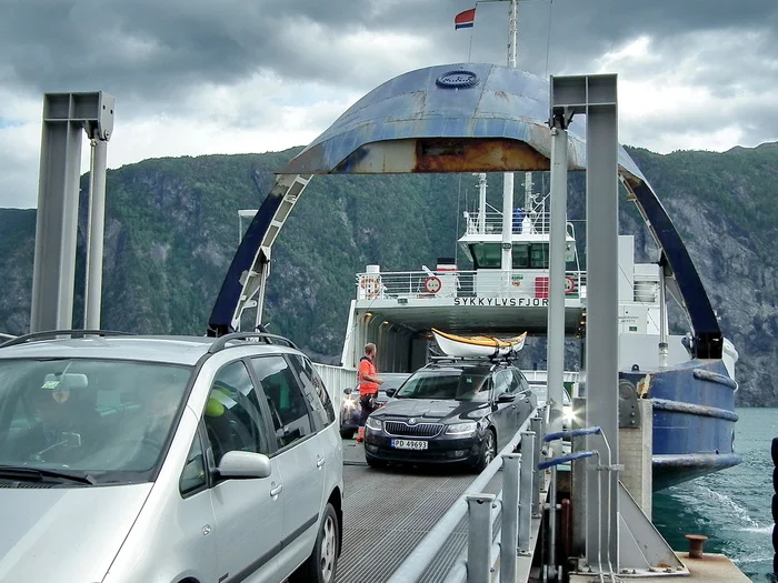 Ferry and ferryman - My, The photo, Travels, Tourism, Fjords, Ferry, Crossing, Scandinavia, Norway